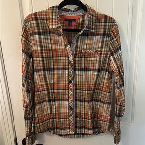 Tommy Hilfiger Vibrant Plaid Shirt